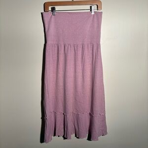Earth Creations Organic Cotton/Hemp Blend Strapless Dress